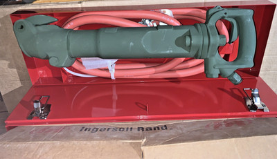 NEW Air Percussive DIGGER Ingersoll Rand Model 93 w/Hose & International Toolbox