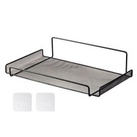 Wall Mounted Floating Shelf Tv Box Storage Shelf For Cordless Router Cable Box