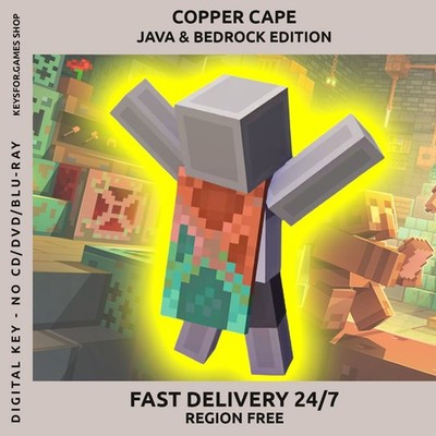 Minecraft Cape | Region Free | MC | Java & Bedrock Edition | PC | All Platforms