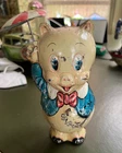 1939 Marx Wind-up Tin Porky Pig; 8"  Works Well