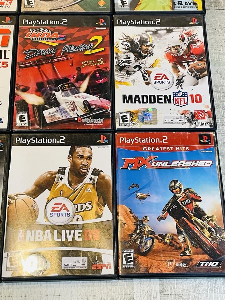 Play Station 2 PS2 Paquete Lote De 12 Juegos Probados - LEGO, Madden, Eragon, NBA Foto 4 de 4