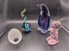 🔥 VINTAGE CRYSTAL & GLASS ART FENTON CARNIVAL GOEBEL MURANO ALFREDO BARBINI 🔥