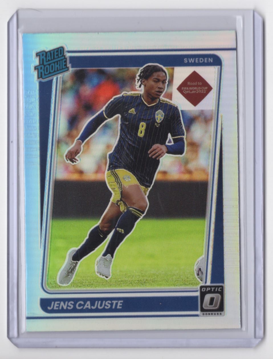 2021 Donruss Optic Rated Rookie Holo Prizm Jens-Lys Cajuste Rookie Sweden #191