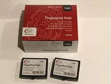 LEE Inkless Fingerprint Pad 1,000 Applications Per Pad #03027 ( 12EA )