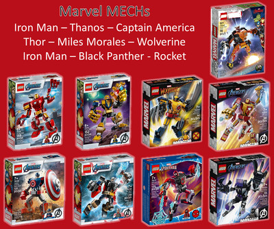 Lego Super Heros Marvel Mechs zum Auswählen 76141 76168 76169 76171 | NEU | OVP