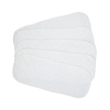 5Pcs Cotton Cloth Baby Diapers Inserts Liners 3 Layers Reusable Newborn Nappy C
