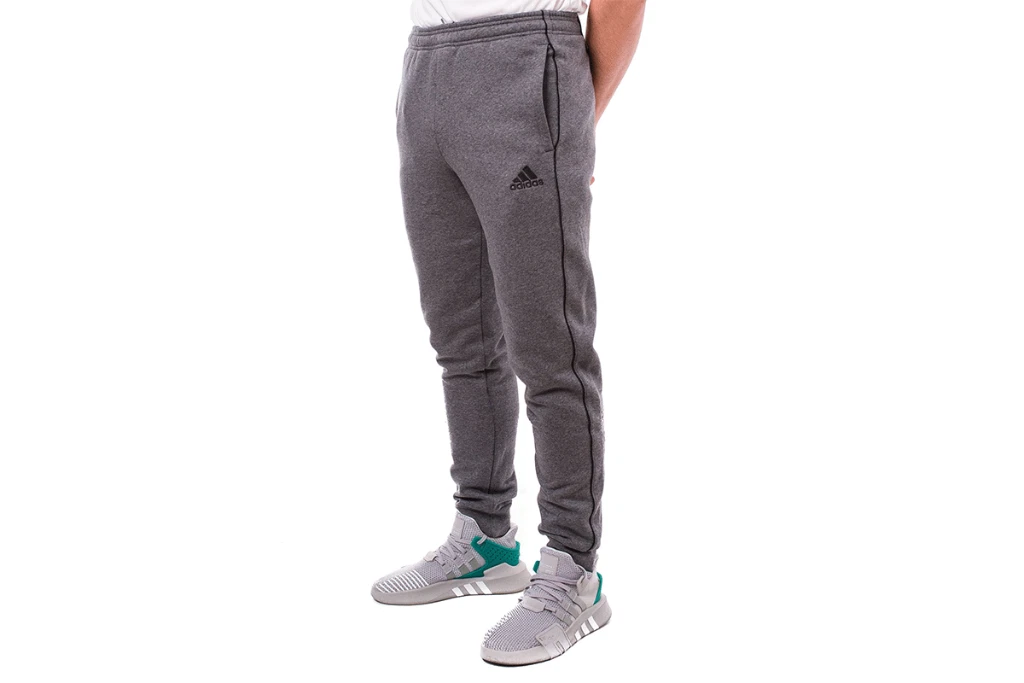 adidas Core18 Training Pants Gray Men's Athletic Casual Daily