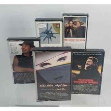 A Collection Of Five Willie Nelson Cassette Tapes