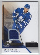 2014-15 UD SPGU GREG McKEGG RC JERSEY #167 SP GAME USED 234/499 Rookie Panthers