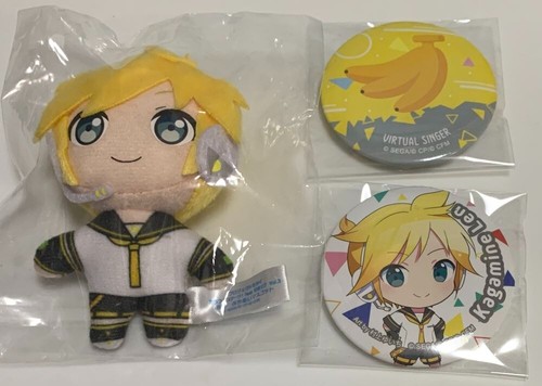 Project SEKAI Kagamine len Mascot Plush Lucky Kuji / Badge Project SEKAI - Picture 2 of 6