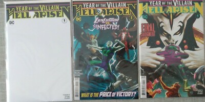 Hell Arisen : Year of the Villain #1 #2 #4  DC Universe 2020 NM ** read **