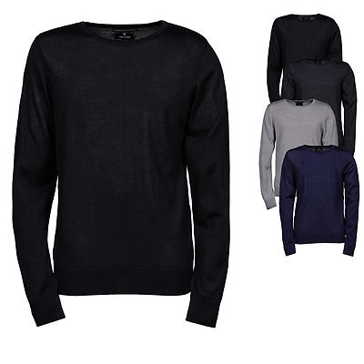 Tee Jays Herren Strickpullover MENS CREW NECK SWEATER Neu TJ6000