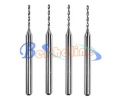 Image of 1x 0.1mm to 3.0mm Carbide CNC Drill Bits PCB Print Circuit Board Drill Bit New