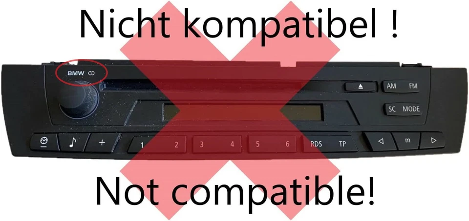 Bluetooth Adapter BMW E46 E39 E38 E53 E85 mit CD-Wechsleranschluss 3+6 - Bild 3 von 3