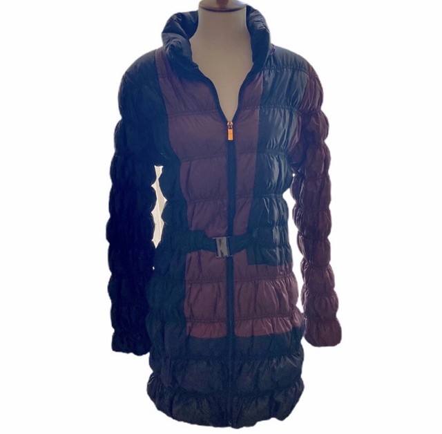 Custo Barcelona Purple And Black Puffer Winter Jacket | eBay