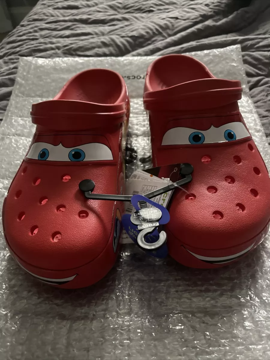 Lightning McQueen Crocs w/ Backpack