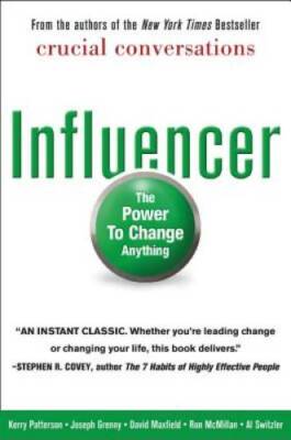 Influencer: The Power to Change Anything - Hardcover By Patterson, Kerry - GOOD