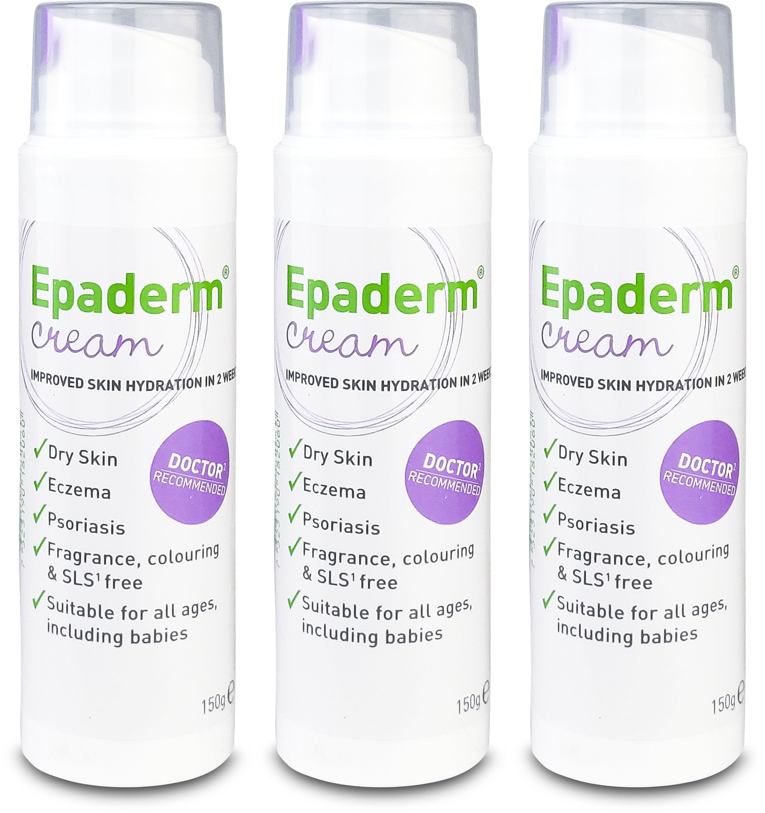 Epaderm Cream 150g x6 Emollient Dry Skin Eczema Moisturiser - Image 4