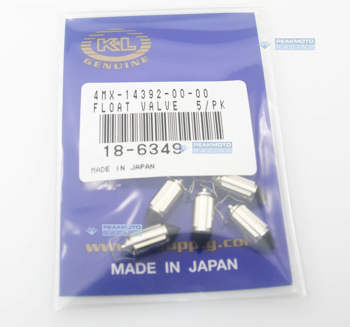 専用3 K&L 18-6349 Float Needle Valves for Keihin FCR Carburetors 5 Pack