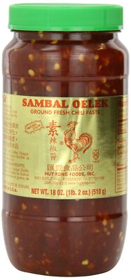 , Sambal Oelek Chili Paste, 18 Oz