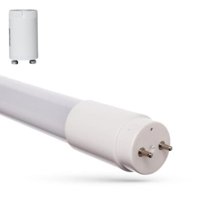 Spectrum LED Leuchtmittel T8 Glas Röhre G13 HO high output 270° mit Starter