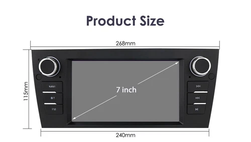 适用于宝马 E90 E91 E92 E93 328i 330i Android 12 CarPlay 汽车立体声收音机 GPS 播放器 - 第 10 张/共 16 张