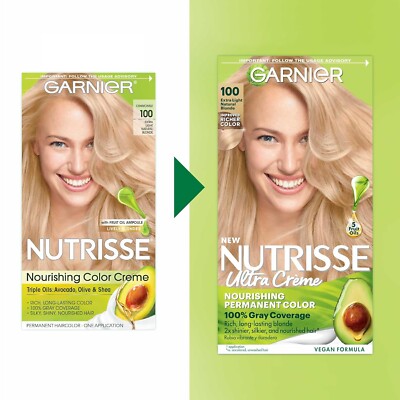 Garnier Hair Color Nutrisse Nourishing Creme, Pack of 2 - ( Select Your Color )