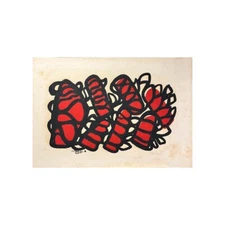 AMELIA PELAEZ. Engraving. Serigraphy. Cuban Art. 20th Century Art. Women artist.