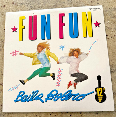 Fun Fun  Baila Bolero  1986 Zyx Records 12 House Mix