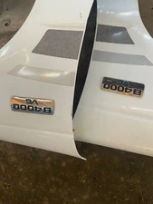 Mazda b series V6 fender emblem badge decal logo chrome OEM Genuine b3000