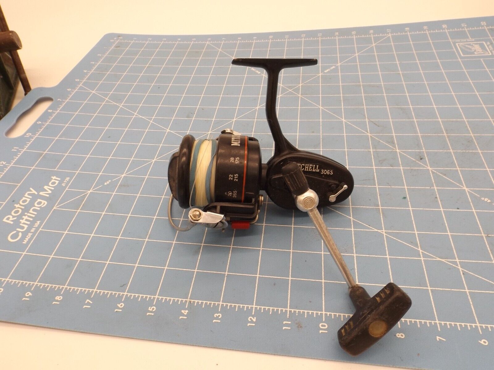 Vintage Mitchell 306S Spin Cast Fishing Reel