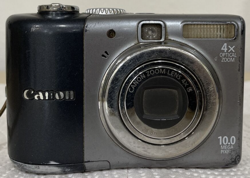Canon PowerShot A1000 IS 10MP Digital Camera - POWERS ON, PARTS OR REPAIR