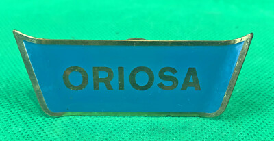 Oriosa Vintage Werbung Aufsteller 50er/60er Werbeschild Metall Display