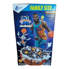 Space Jam: A New Legacy Lebron James Limited Edition Cereal Expired Display Only
