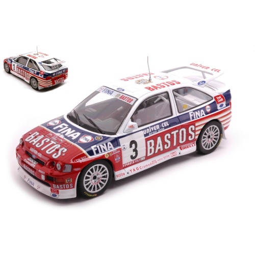 FORD ESCORT RS COSWORTH N.3 24H YPRES 1995 SNIJERS/COLBUNDERS 1:24 Ixo Model - Imagen 1 de 3