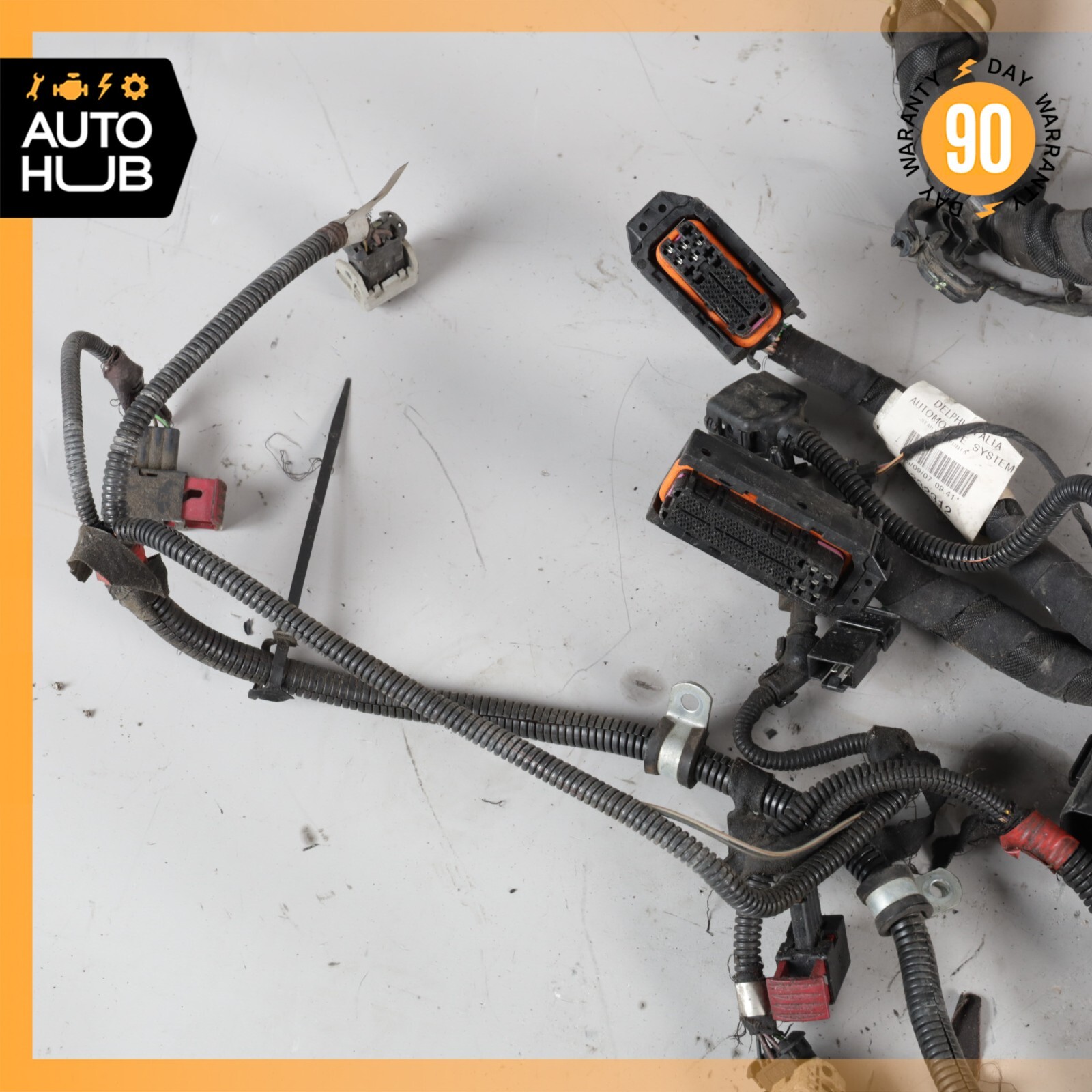 09-19 Maserati GranTurismo Quattroporte Engine Motor Wiring Wire Harness OEM 44k