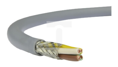 Steuerkabel im Schirm LIYCY 300/300V 4x0,5 grau Litze Bitner /100m/ 