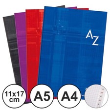 CLAIREFONTAINE Registerbuch Telefonregister A6 A5 A4 kariert A-Z 96 Blatt [wählb