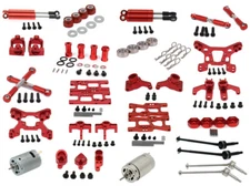 Upgrades parts For 1/14 LC Racing EMB-TGH 4WD Truggy Rc Car Buggies Truck Red