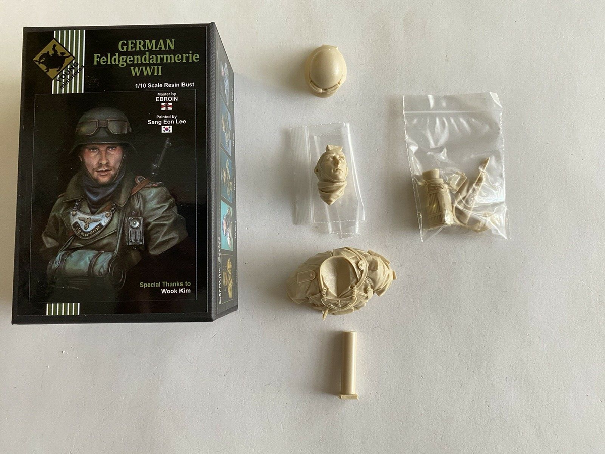 Young Miniatures German Feldgendarmerie WWII 1/10 Resin Bust