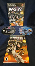 Robotech Battlecry PS2 PlayStation 2 CIB Complete w/ Manual + Episode 1 DVD Rare