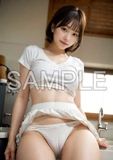 Japanese Model Girl Poster AI Photo Picture A4 Size High Quality Prints A1315
