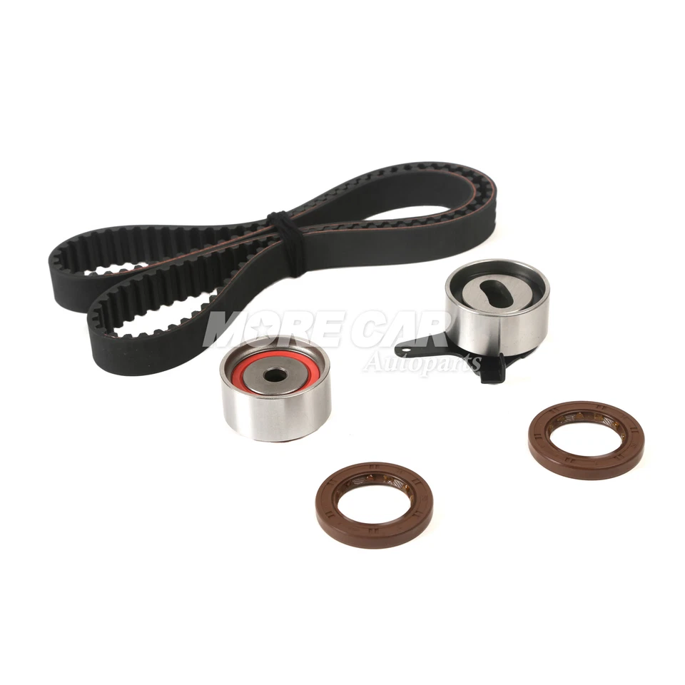 Kit de correa de distribución juego de bomba de agua apto 01-05 Kia Rio 1.6L 1.5L L4 DOHC motor A6D Foto 2 de 4