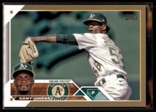 2023 Topps GOLD Dany Jimenez Oakland Athletics #164 378/2023