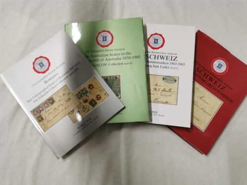 Corinphila Auction Catalogues| Zurich - May, June 2018 | Stamp and Briefmarken - Imagen 1 de 6