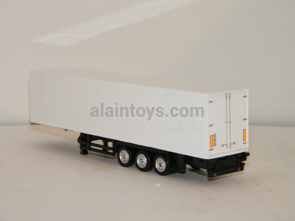 VOLVO FH 4 & REMORQUE BLANC NEUTRE ELIGOR 1/87 Ref 500118 - Photo 4/4