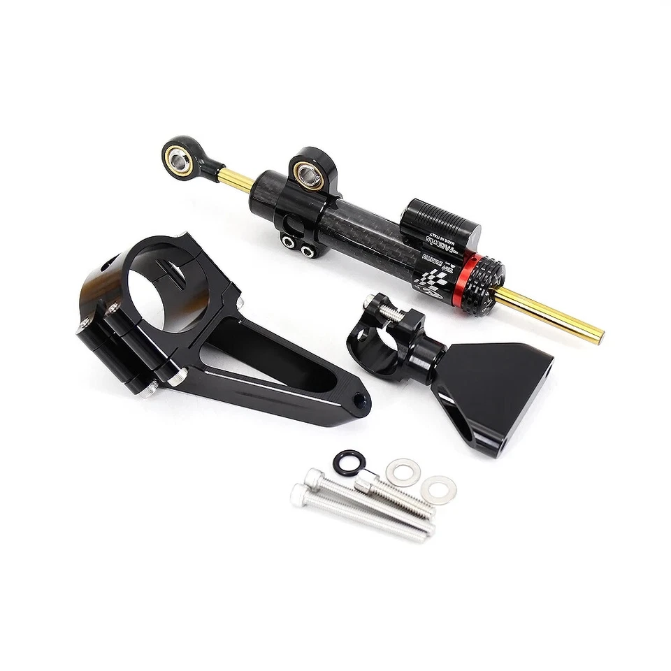 Soporte estabilizador amortiguador de dirección de motocicleta CNC para Honda CBR600 F4i 1999-2007 Foto 2 de 4