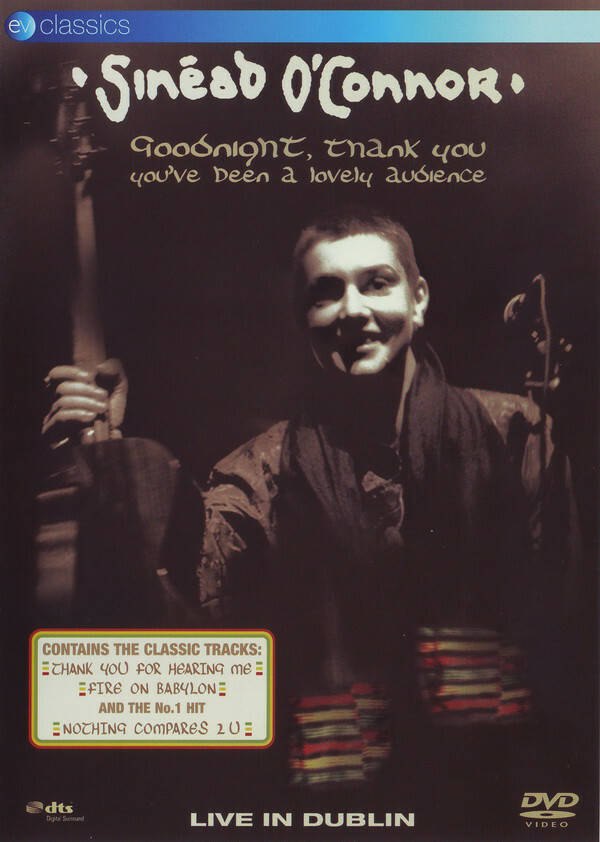 Sinéad O'Connor Goodnight Live In Dublin DVD (Eagle Vision) New And Sealed