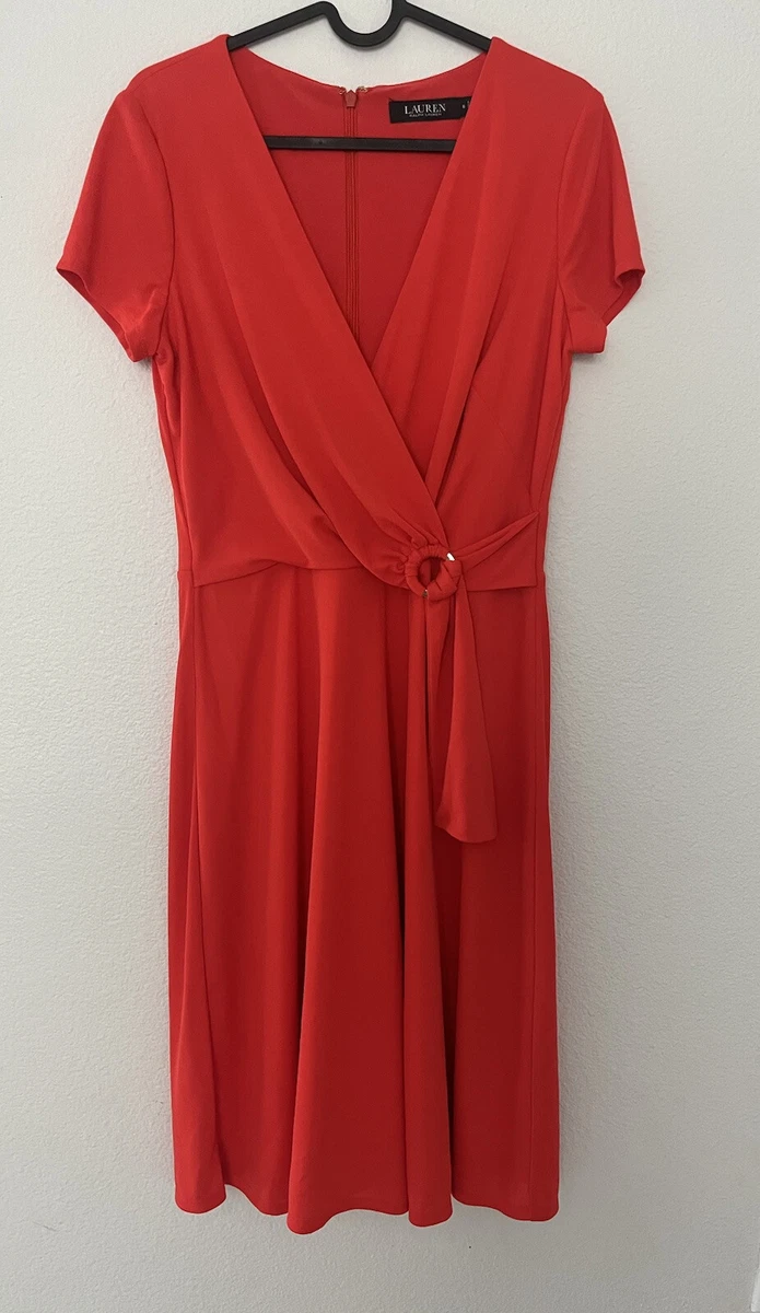Ralph lauren casual sales midi dress