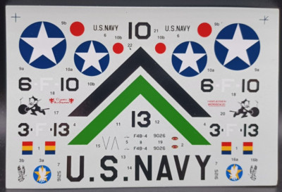 Classic Airframes | No. 442 | 1:48 Boeing F4B-4 US Navy/Marines Decals